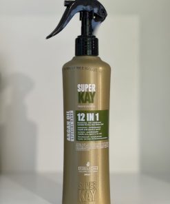 اسپری نرم کننده Super kay مدل آرگان مناسب موهای خشک و کدر 300ml