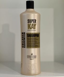 شامپو Super kay مدل کلاژن مناسب موهای نازک و آسیب دیده 750ml