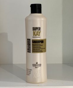 شامپو Super kay مدل کلاژن مناسب موهای نازک و آسیب دیده 300ml