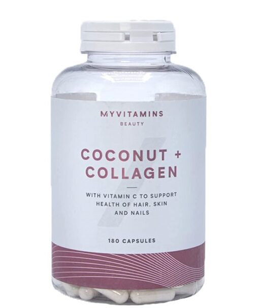 کپسول کوکونات کلاژن مای ویتامینز 180 عددی Coconut Collagen