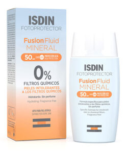 کرم ضد آفتاب مینرال ایزدین ISDIN Fusion Fluid Spf50