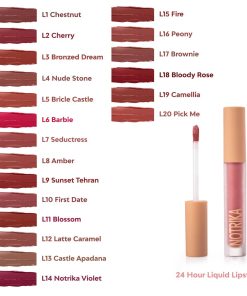 رژ لب مایع نوتریکا Notrika liquid lipstick