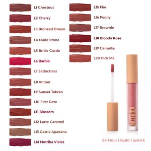 رژ لب مایع نوتریکا Notrika liquid lipstick