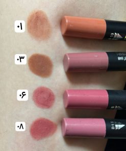 رنگ بندی رژ مدادی دیفکتو