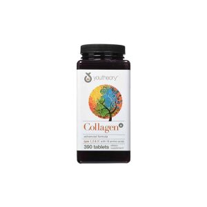 قرص کلاژن یوتئوری بیوتین 390 عددی youtheory collagen biotin