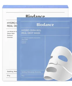 ماسک آبرسان هیالورونیک و تغذیه‌ کننده بایودنس Biodance