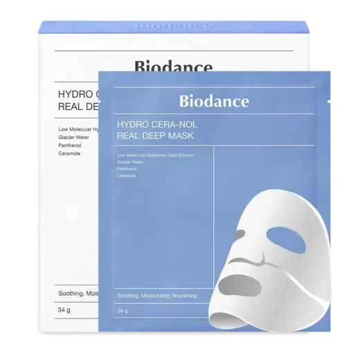 ماسک آبرسان هیالورونیک و تغذیه‌ کننده بایودنس Biodance