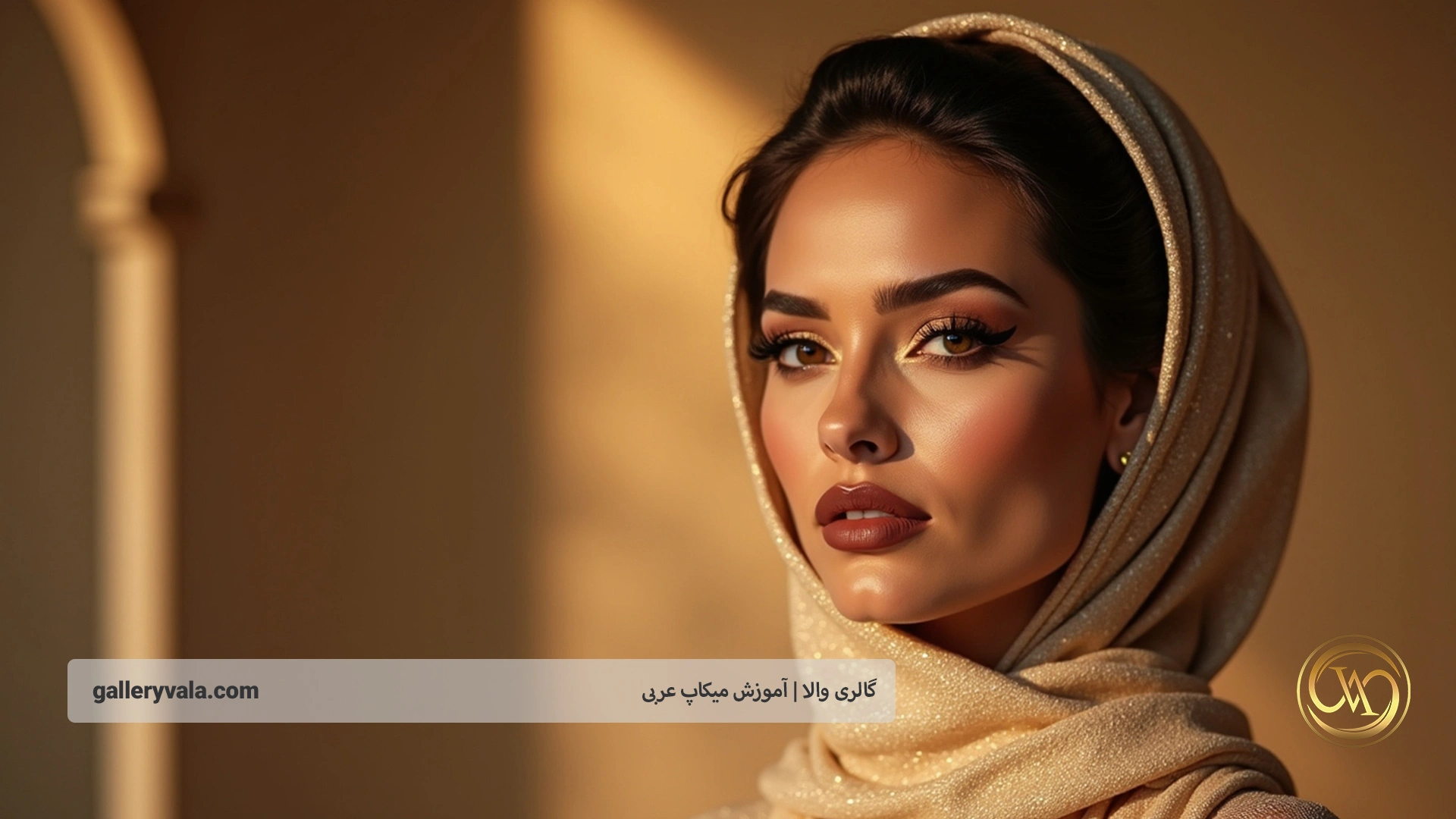 شش مدل آموزش میکاپ عربی