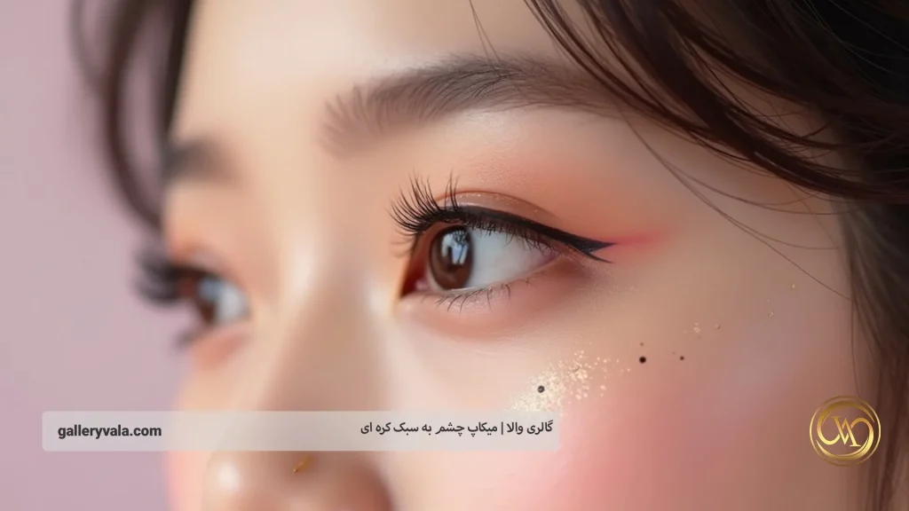 میکاپ چشم به سبک کره ای