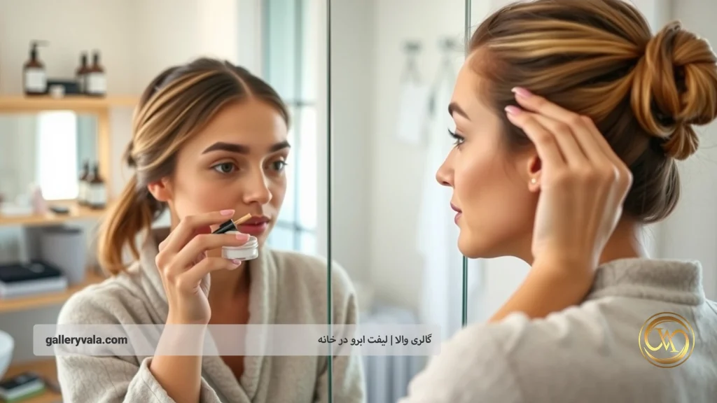 آشنایی با بهترین روشهای لیفت ابرو در خانه