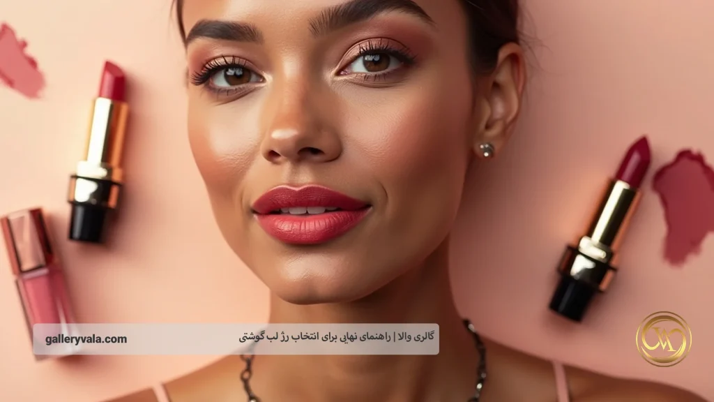 لیست منتخب شمارهها و برندهای محبوب رژ لب گوشتی