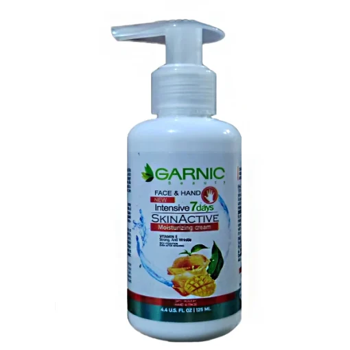 کرم مرطوب‌ کننده پمپی گارنیک SkinActive حجم ۱۲۵ میل